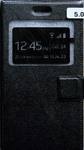  Универсальный чехол-книжка - 5.0 (black)