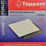 Комплект фильтров Topperr 1155 FSM 431 для пылесосов SAMSUNG SC43..,SC44..,SC45..,SC47..,SC18M..,VCD