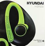 Гарнитура вкладыши Hyundai H-EP200 черный беспроводные bluetooth в ушной раковине