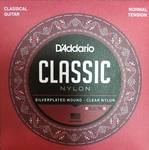 Струны D'ADDARIO EJ27N стр. для кл. гит., Silver, Normal Tension