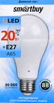 Лампа светодиодная SmartBuy A65, E27, груша, 20Вт/220-240V/4000К
