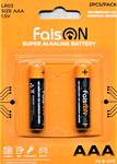 Батарейка AAA FaisON LR03-2BL Super Alkaline, 1.5B