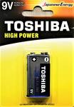 Батарейка Крона Toshiba 6LR61-1BL High power, 9В