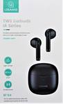 Наушники внутриканальные Usams IA04, IA series, пластик, bluetooth 5.0, TWS, цвет: чёрный